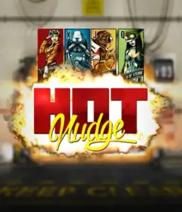 Enter the mechanical world of Hot Nudge by Nolimit City, showcasing detailed visuals of gears, levers, and steam engines. Experience the adventure of nudging reels for enhanced payouts, accompanied by striking characters like the King, Queen, and Jack of the steam world. An engaging approach to slot gameplay, perfect for those who love steampunk aesthetics.