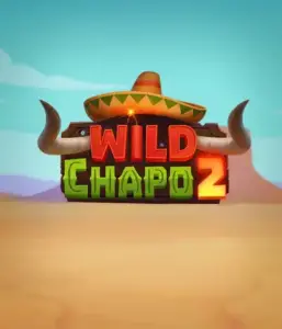 Embark on the colorful Mexican desert with the Wild Chapo 2 game by Relax Gaming, highlighting a whimsical bull wearing a sombrero against a serene desert backdrop. This image captures the fun and adventure of the game, perfect for players who enjoy unique themes, providing a delightful gaming experience.