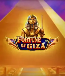 Explore the timeless world of the Fortune of Giza game by Pragmatic Play, highlighting a majestic depiction of a Pharaoh set against the iconic pyramid backdrop. This image captures the richness of Egyptian history, perfect for fans of Egyptian-themed slots, offering a thrilling gaming experience.